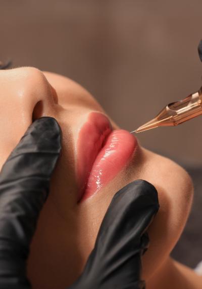 Lip Powder Micropigmentation